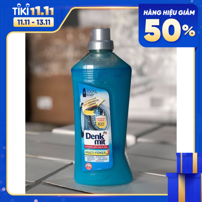 [Nội địa Đức] Nước tẩy lồng máy giặt Hygiene AntiKalk 1000mL.