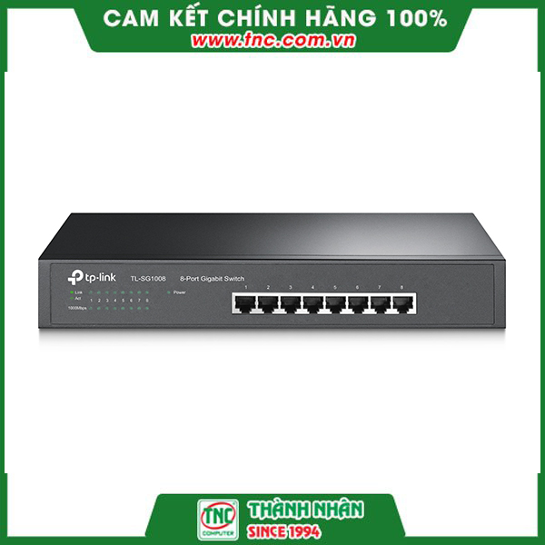 Switch TP-Link 8 port TL-SG1008- Hàng chính hãng