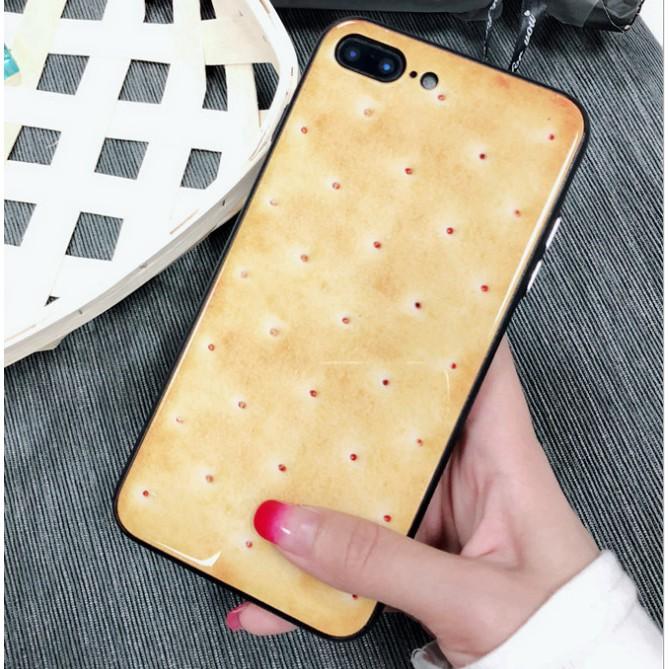 Ốp lưng kính viền dẻo CHO IPHONE 7 PLUS / IPHONE 8 PLUS / IPHONE X