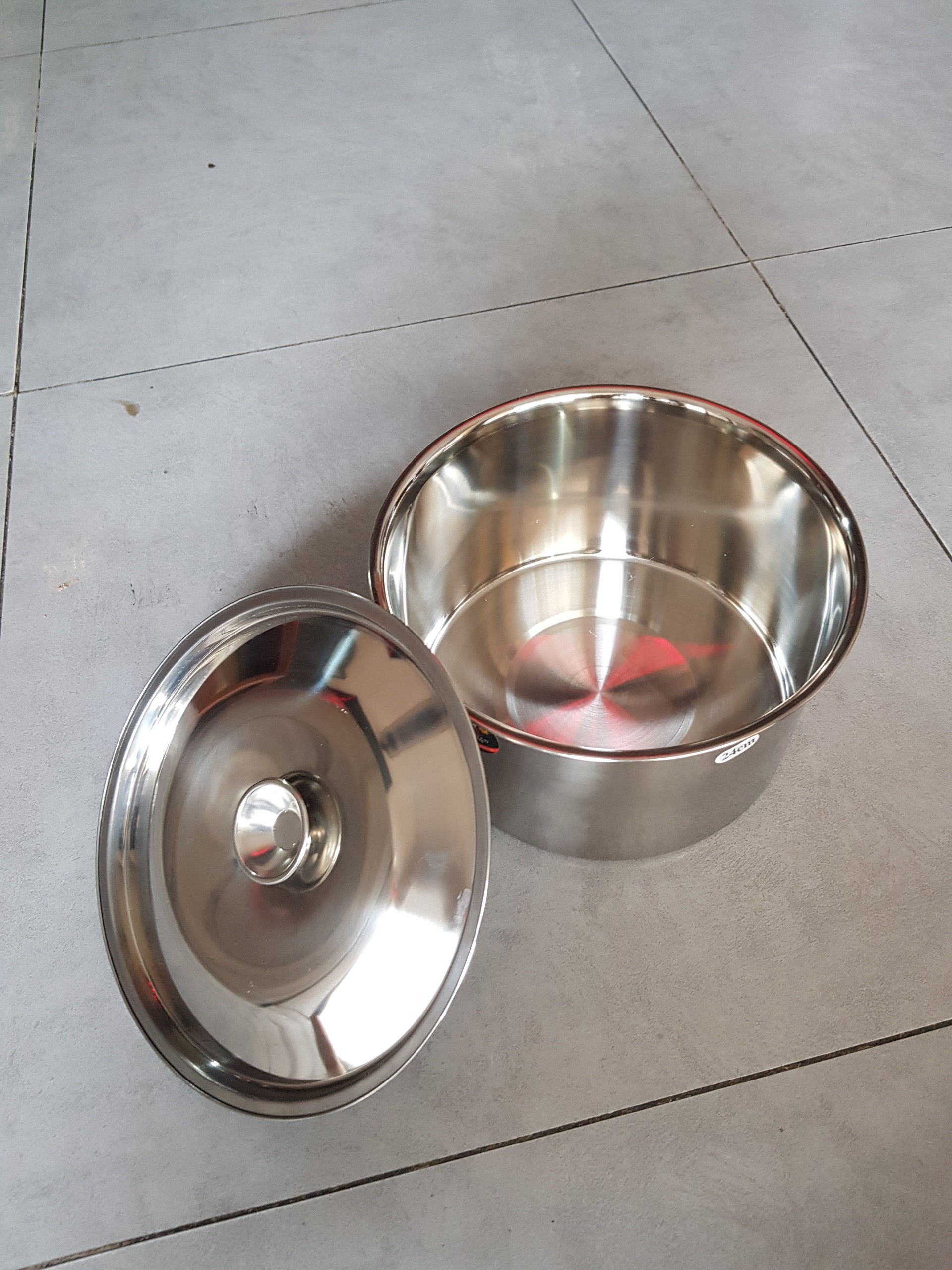 Thố tròn inox đựng gia vị ,thực phẩm 16cm 2lit