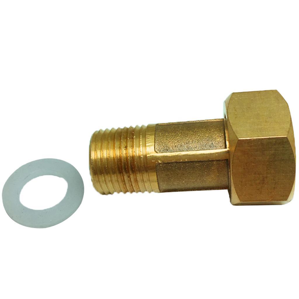 3/4'' Female 1/2'' Male Soild Brass Water Tank Connector Bulkhead Tank Fitting