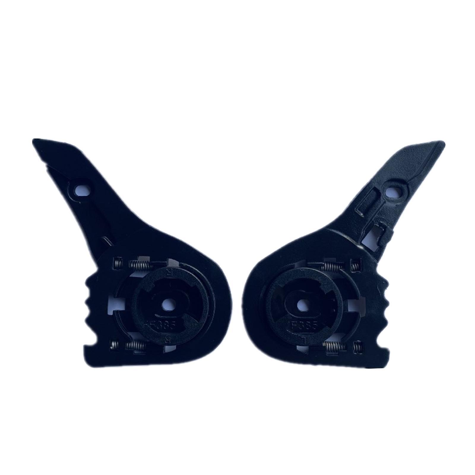 Helmet Lens Base, Left Right Helmet Visor Support, Visor Shield Gear Base Plate, for LS2 Ff358 396 385 Easy to install, ready to use