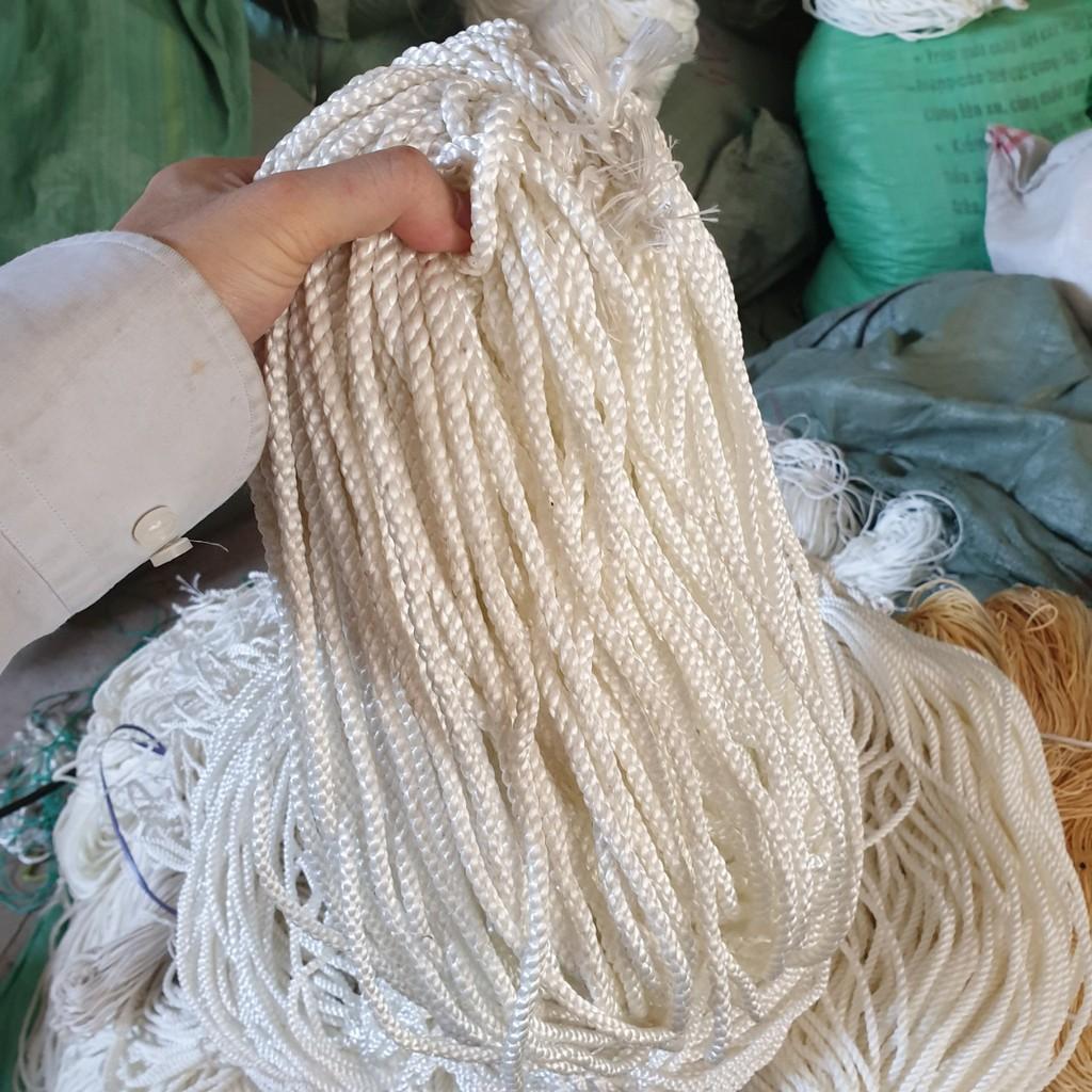 Dây dù se bóng, dây dù chịu lực đường kính 2mm 3mm 4mm 5mm 8mm