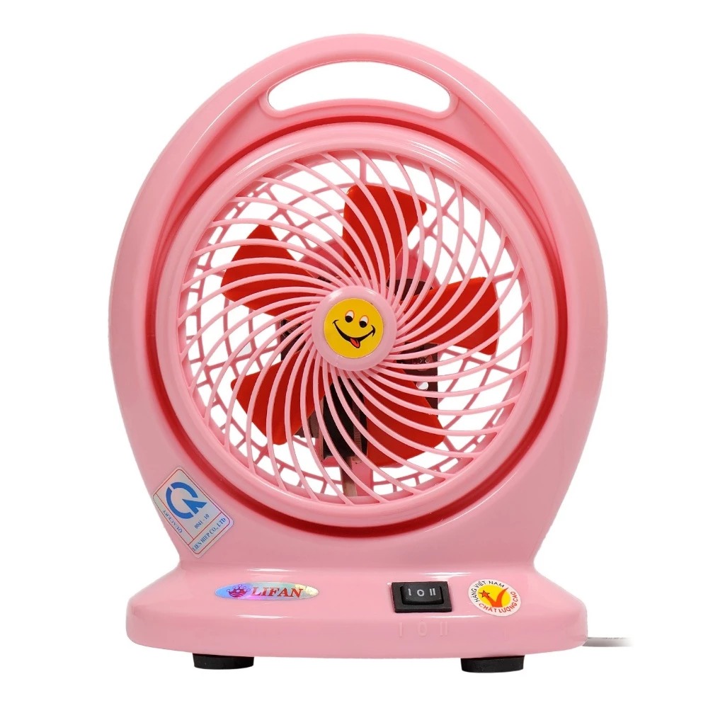 Quạt hộp mini Lifan HOMI công suất 14W để bàn văn phòng - Màu ngẫu nhiên - Hàng chính hãng