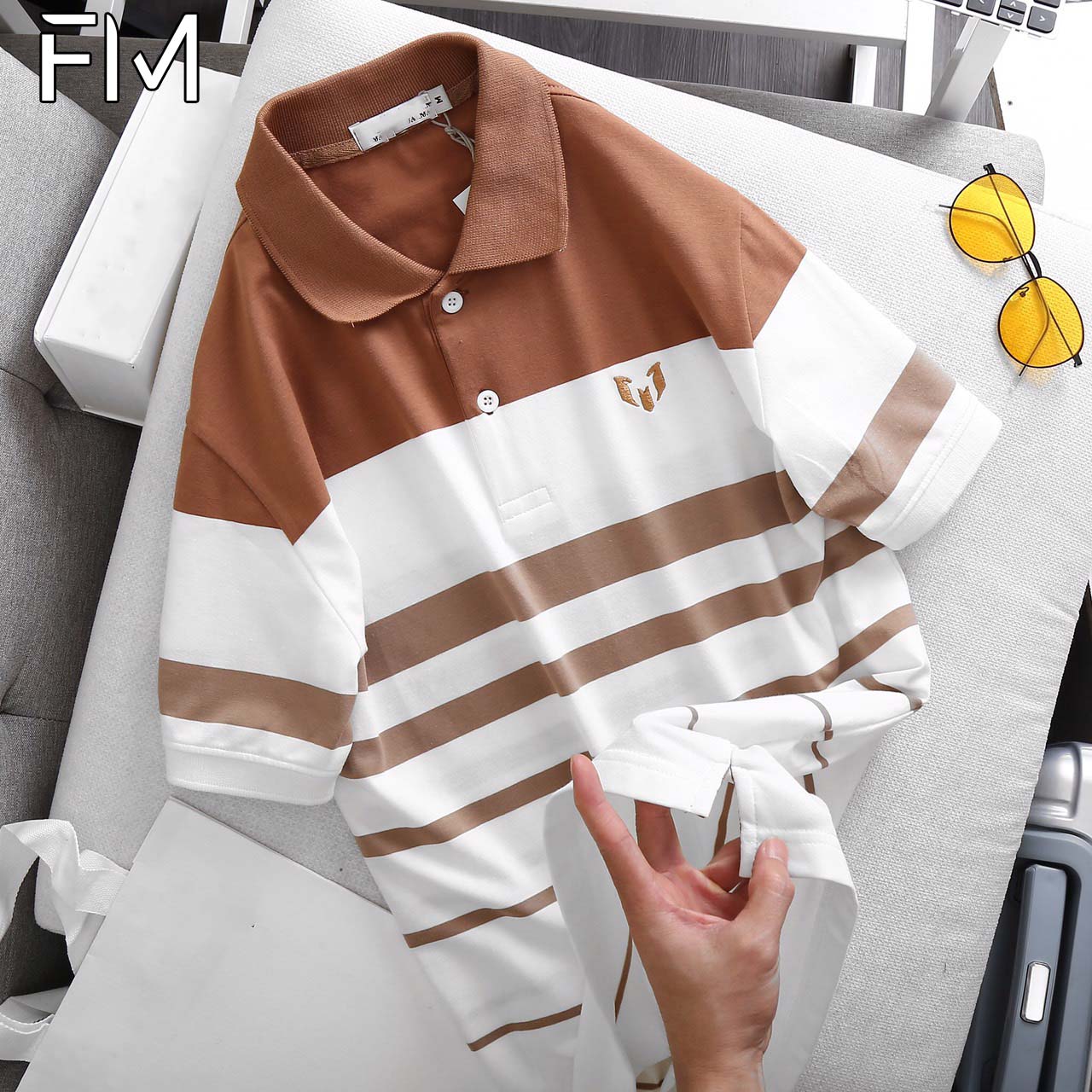 Áo Polo nam cổ bẻ ngắn tay, chất liệu cao cấp, thoáng mát, bền màu, thiết kế trẻ trung – FORMEN SHOP – FMPS144