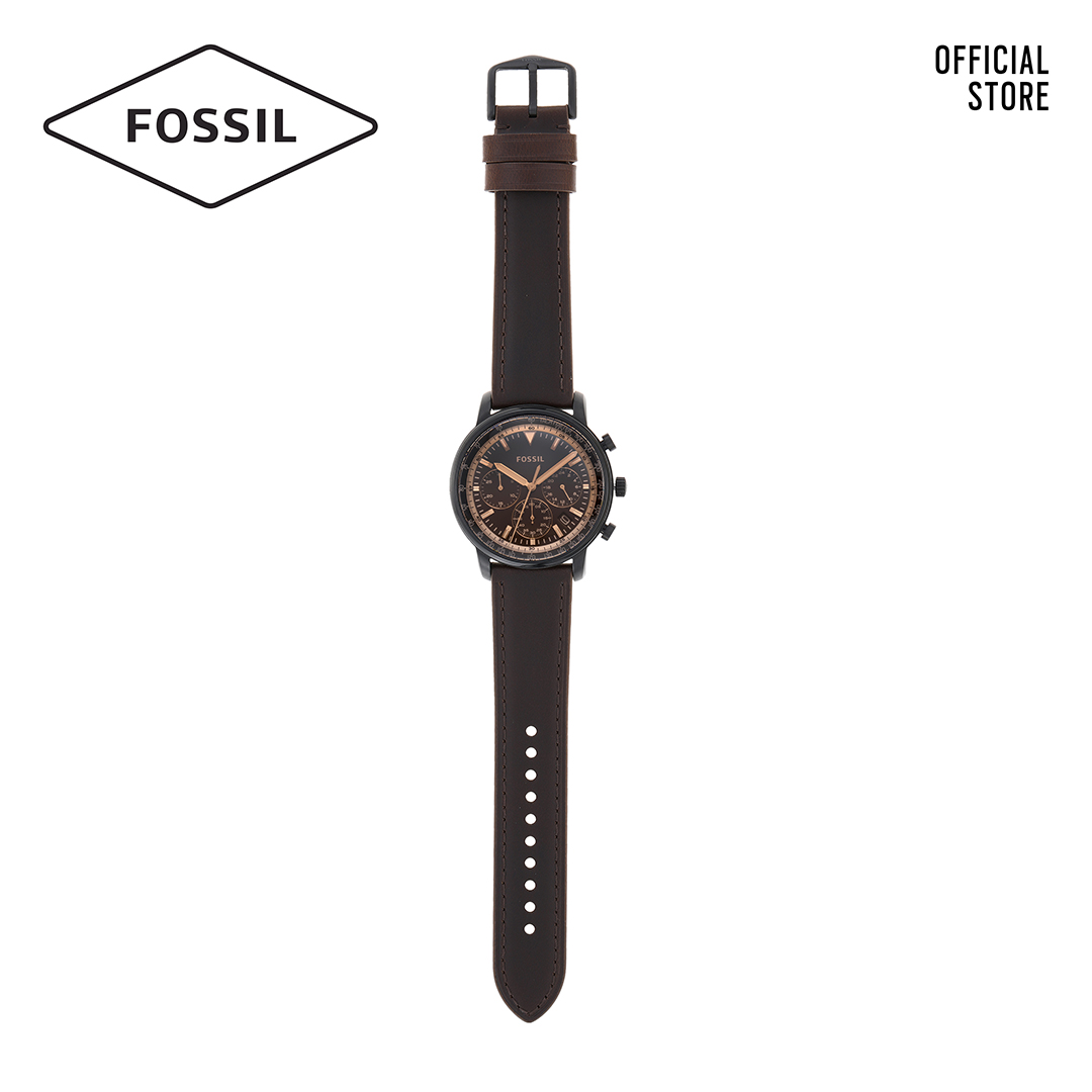 Đồng hồ nam FOSSIL dây da Goodwin FS5529 - màu nâu