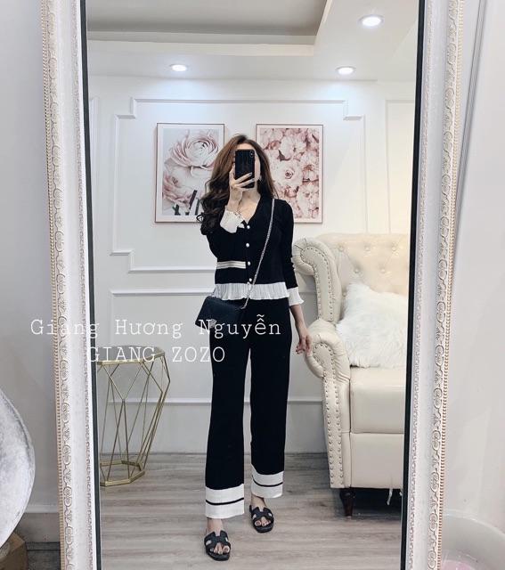 Set len quảng châu pha ren dành cho nữ siêu xinh, siêu hach dáng cực đẹp