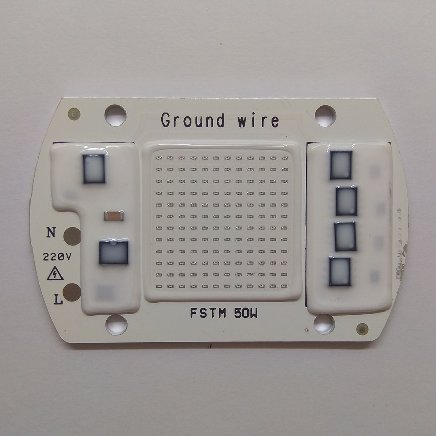 SANAN CHIP LED 50W - AC220V  - XANH DƯƠNG