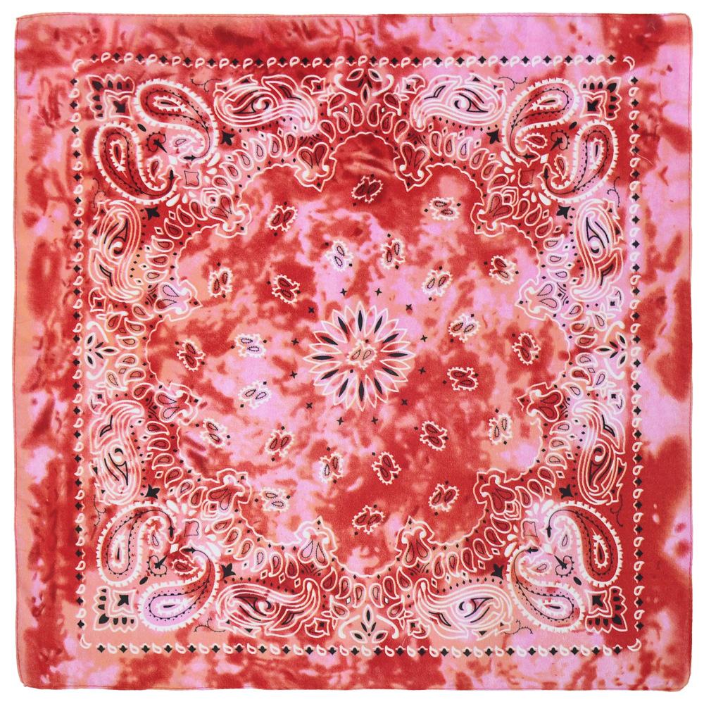 Khăn BANDANA Loang Họa Tiết Màu Sắc -Bandana Mẫu Mới Nhất - BDN41 Nâu vàng