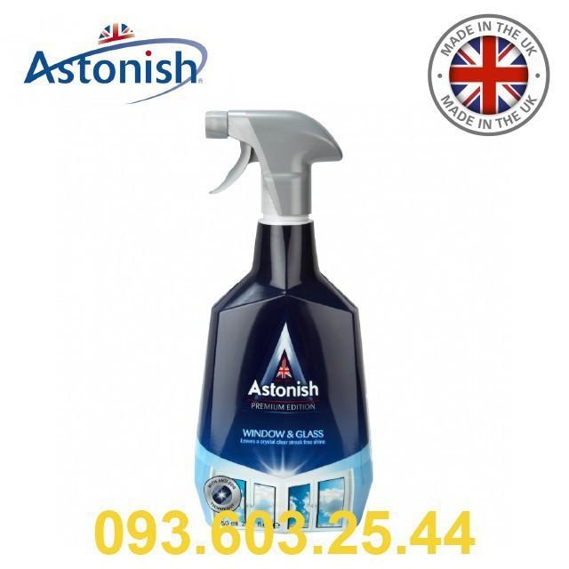 Bình xịt vệ sinh nhà tắm Astonish C6710 750ml làm sạch các vết bẩn mảng bám vết ố và các vết cặn phèn