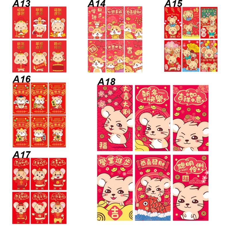 Bao Lì Xì Năm Mới Phong Cách Trung Hoa