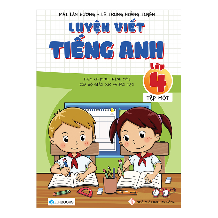 Hình ảnh Luyện Viết Tiếng Anh Lớp 4 (Tập 1) (Tái Bản)