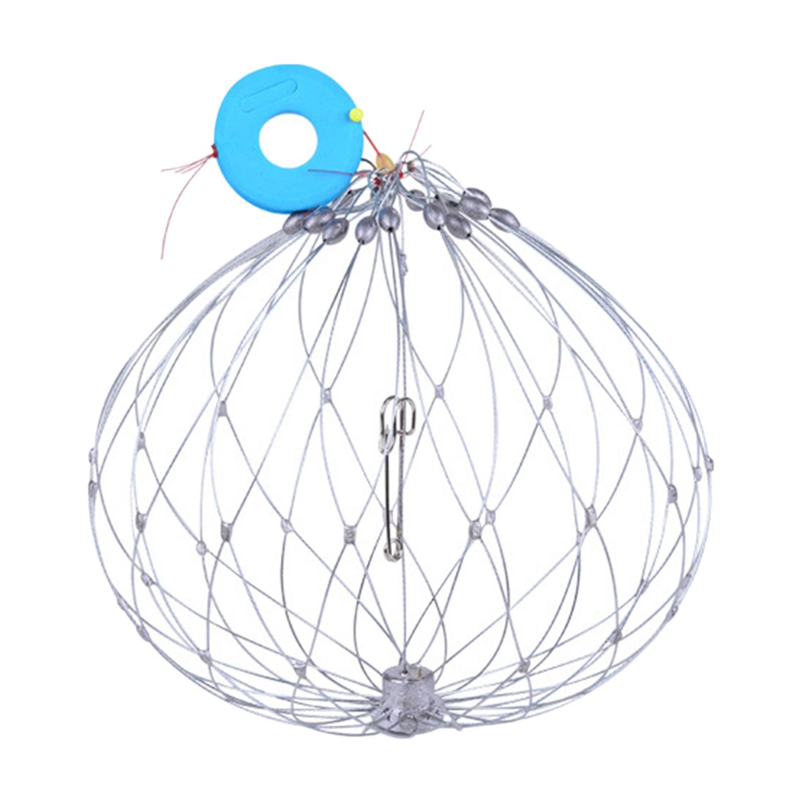 Fishing Net Collapsible Fish Cage Outdoor Fishing Accessories