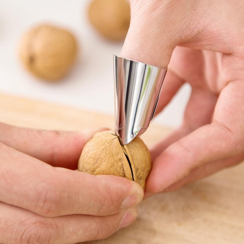 Dụng cụ bóc, tách vỏ tỏi- Dụng cụ hỗ trợ bóc tách các loại củ, quả, hạt bằng thép không gỉ