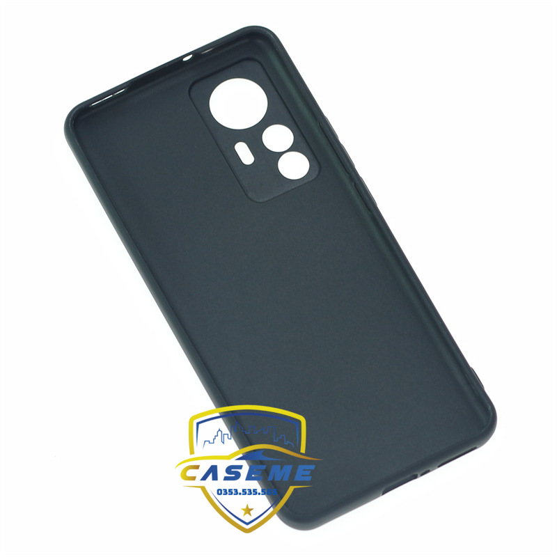Ốp lưng dẻo màu đen dành cho Xiaomi 12T/12T Pro/K50 Ultra silicon chống sốc cao cấp