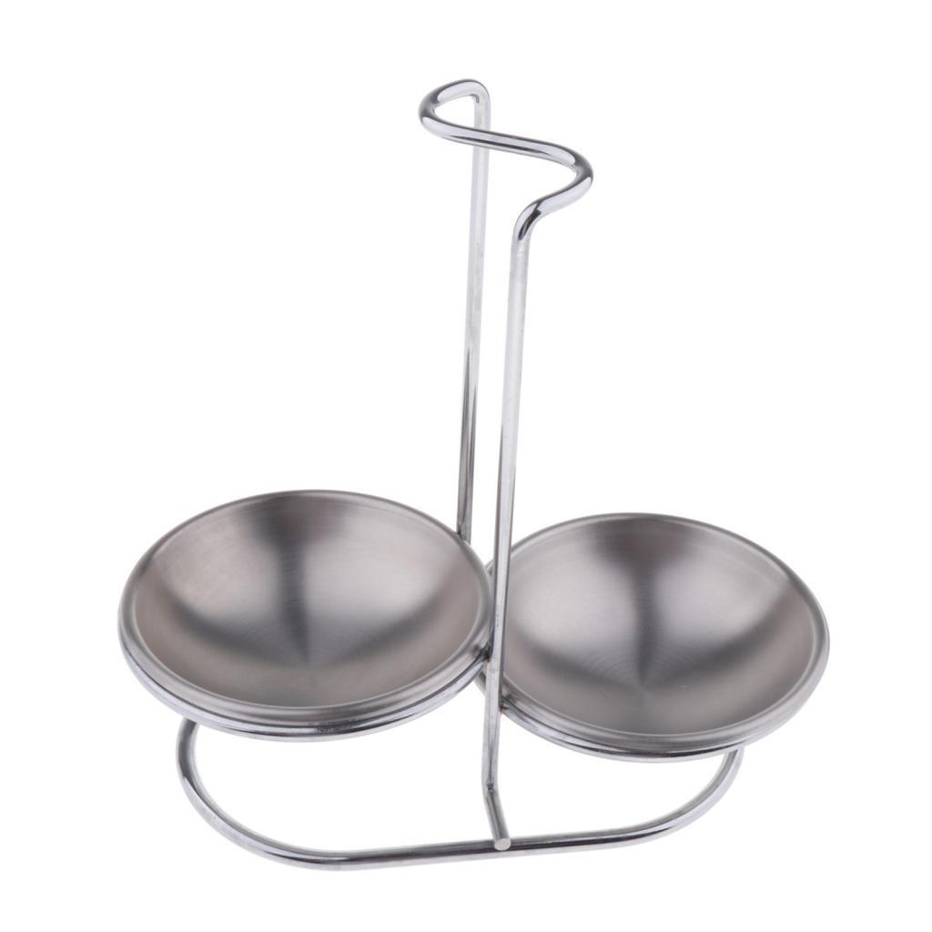 16cm&20cm Stainless Steel Skimmer Spider Fry Pasta + Spoon Holder