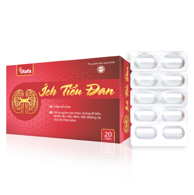 Viên Uống Ích Tiểu Đan (Hộp 20 Viên) [TITAFA]- Giảm tình trạng tiểu đêm, tiểu nhiều lần, tiểu không tự chủ.