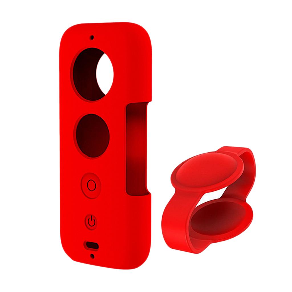 Bảo Vệ Silicone Cover Dành Cho Insta360 1 X Camera Hành Động, chống Trầy Xước Da Trường Hợp Bao Trong Nhà Và Ng