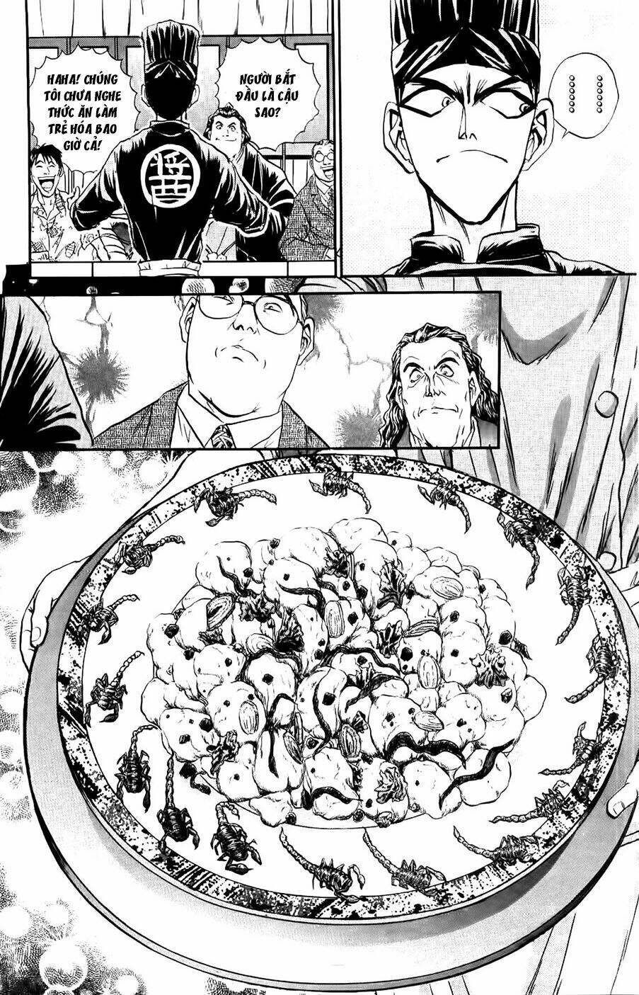 iron wok jan - đầu bếp siêu đẳng chapter 83 16