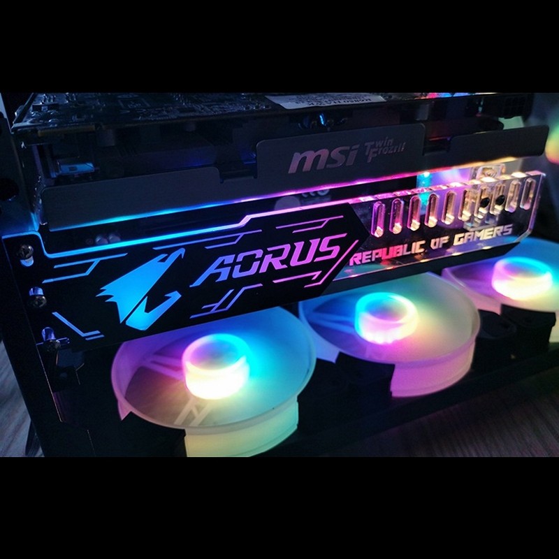 Thanh Led RGB AORUS đồng bộ Hub , Dùng độ trang trí cho VGA máy tính - hàng nhập khẩu