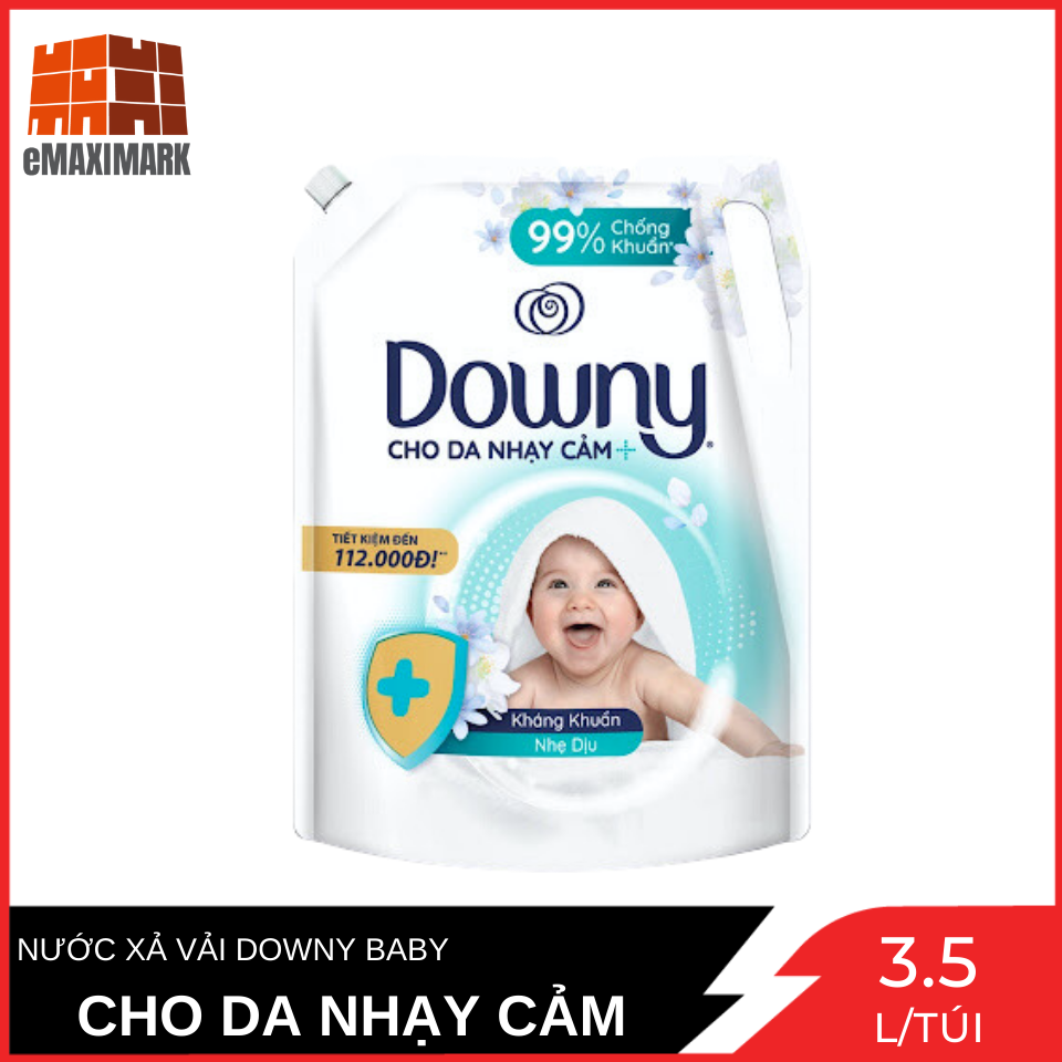 Nước xả vải Downy Baby 3.5L