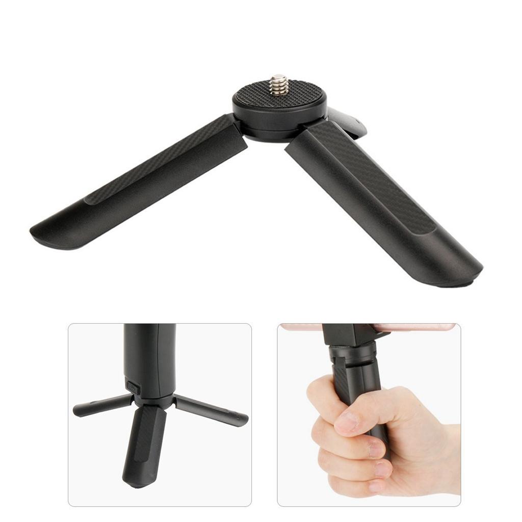 2Pack Mini Tripod Stand for Selfie Stick Monopod Stabilizer on Cellphone DSLR Cameras, Folding Desktop Stand For Projector For ZHIYUN Smooth Q/Smooth 4/ Feiyu/ DJI OSMO Mobile 2 Gimbal