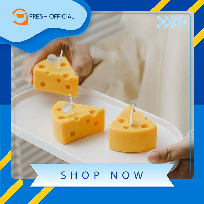 Nến Thơm Handmade Phomai Siêu Dễ Thương Hàn Quốc - FRESH STORE