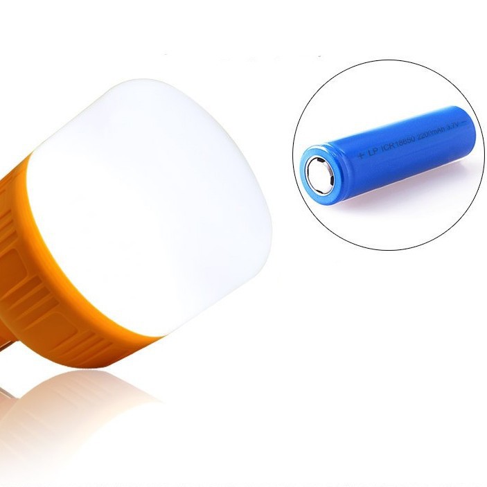 Bóng đèn led Tích Điện 30w có 3 chế độ sáng không tỏa nhiệt có móc treo