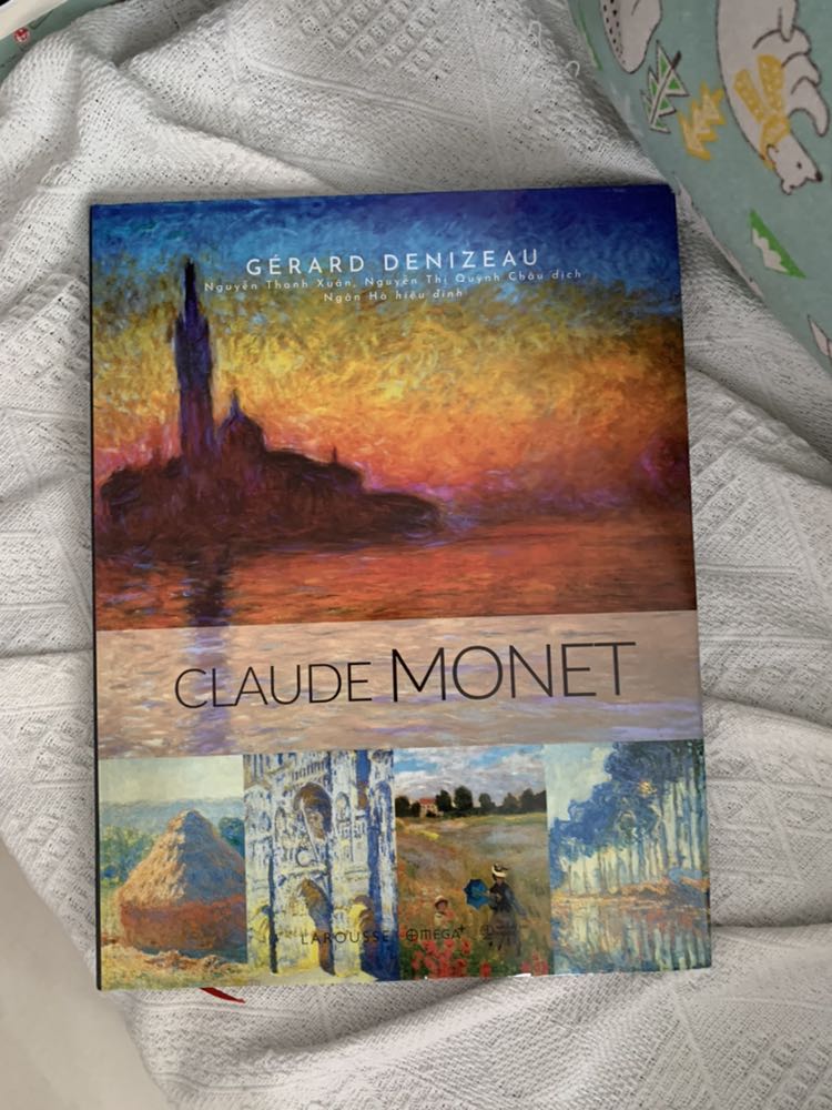 Combo 2 Cuốn Sách Về Cuộc Đời Và Sự Nghiệp Thăng Trầm Của Claude Monet:  Đây Là Monet + Claude Monet