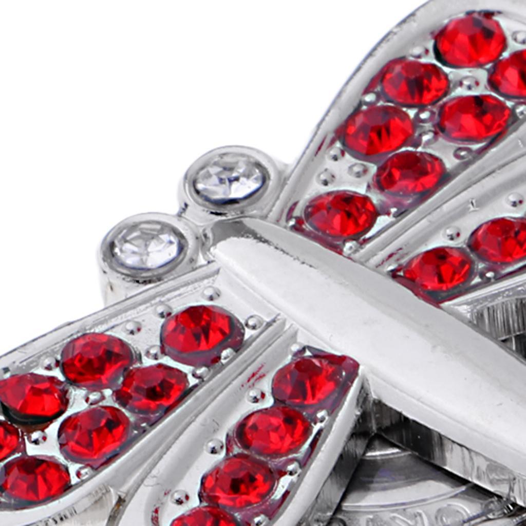 Alloy Golf Crystal Hat Cap Clip with Magnetic Detachable Ball Marker Crystal Dragonfly Shape for Ladies