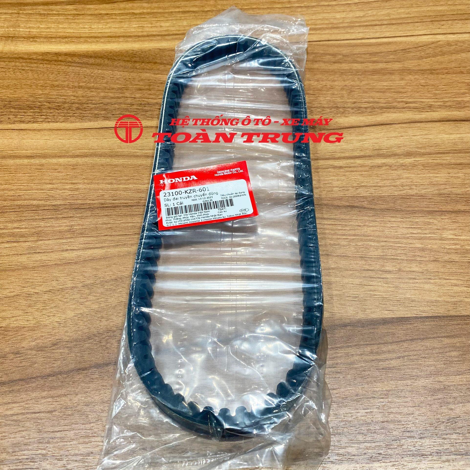 Dây đai truyền động xe Air Blade, SH MODE, Lead 125,  PCX125 chính hãƞg Honda &quot;23100KZR601&quot;