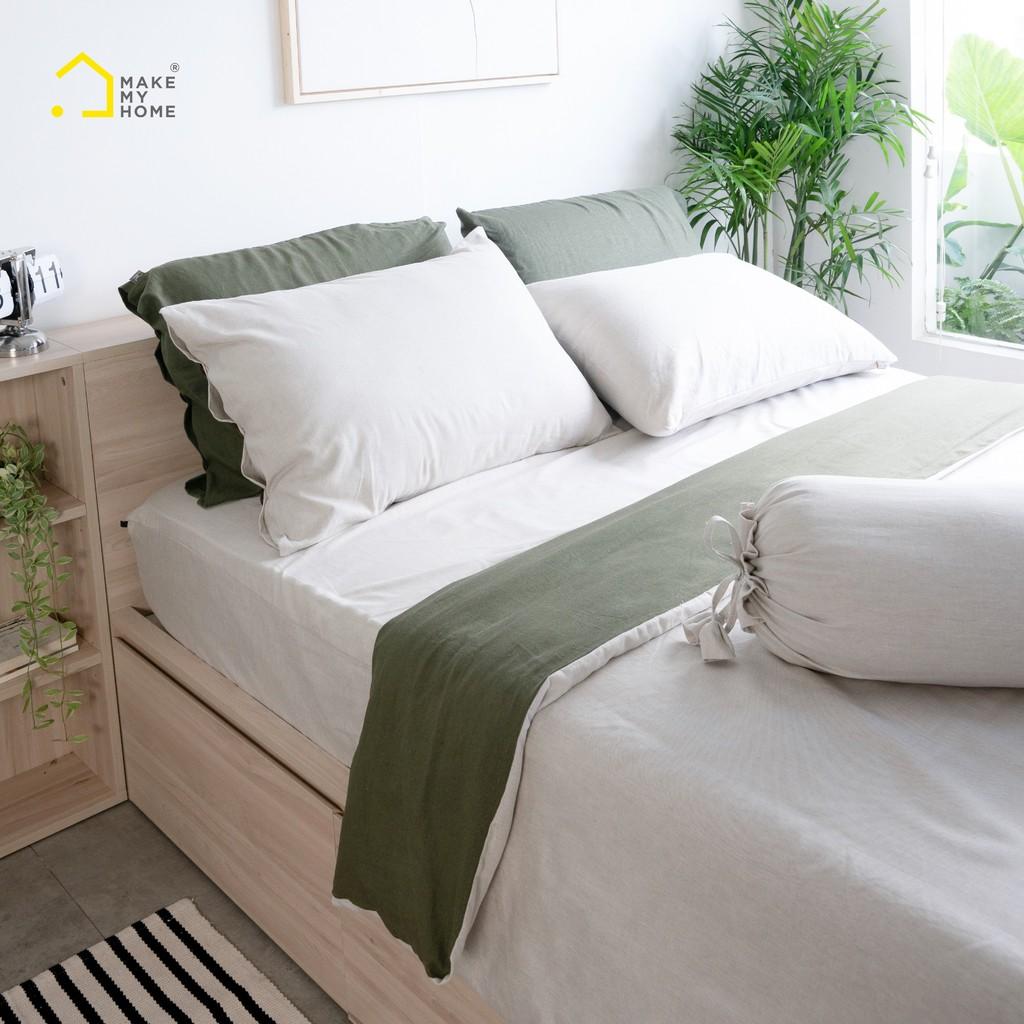 Cặp Vỏ Gối Nằm  Mềm Mại Make My Home Linen Fika