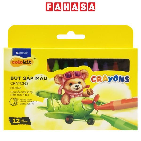 Hộp 12 Sáp Màu - Colorkit CR-C048