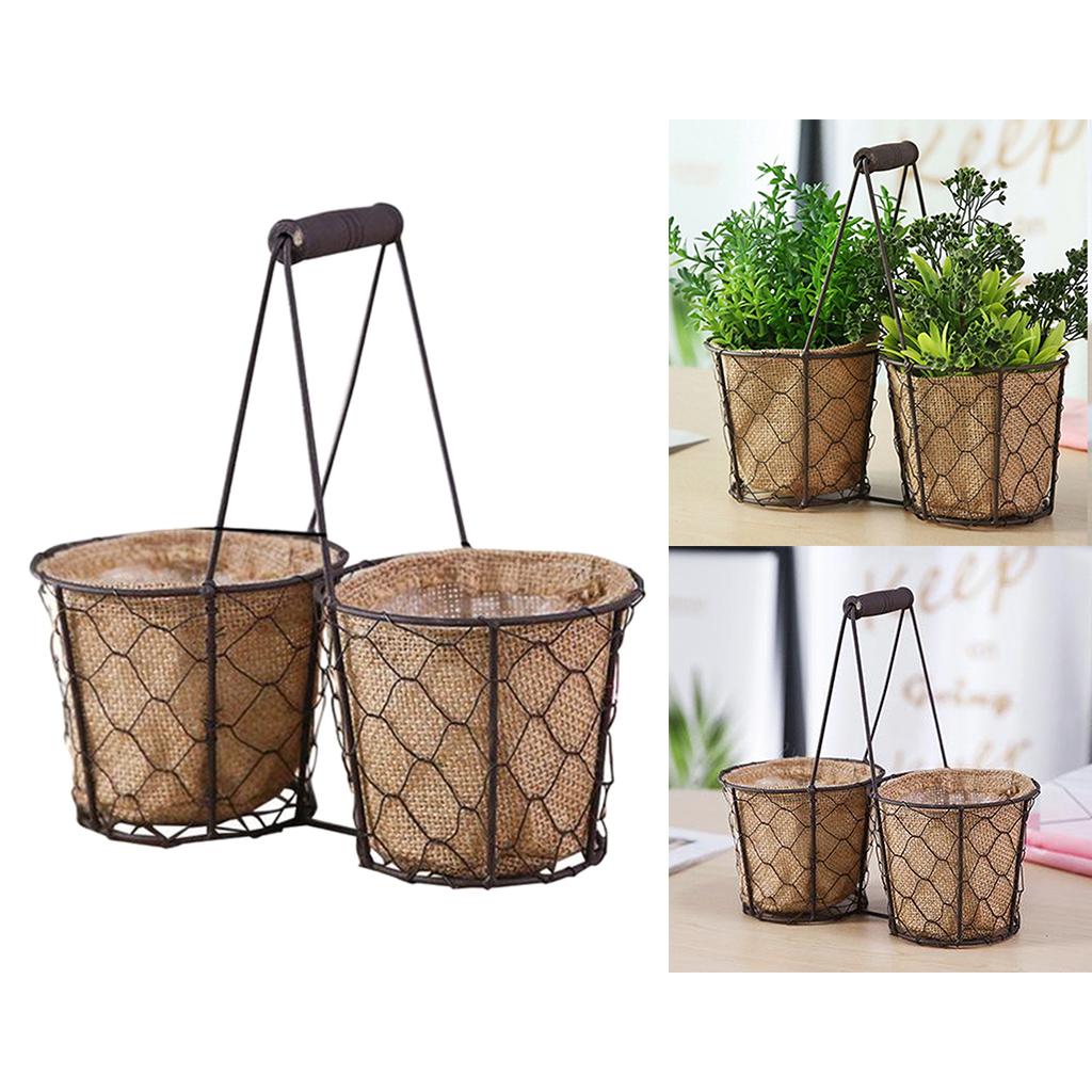 Laundry Storage Basket Bread Fruit Vegetable Snack Basket Style 1