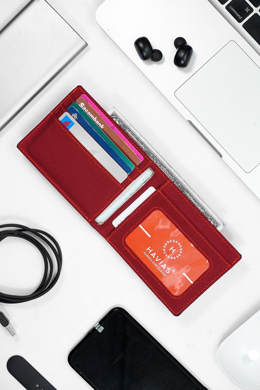 Ví vải Modern Fabric Wallet HAVIAS