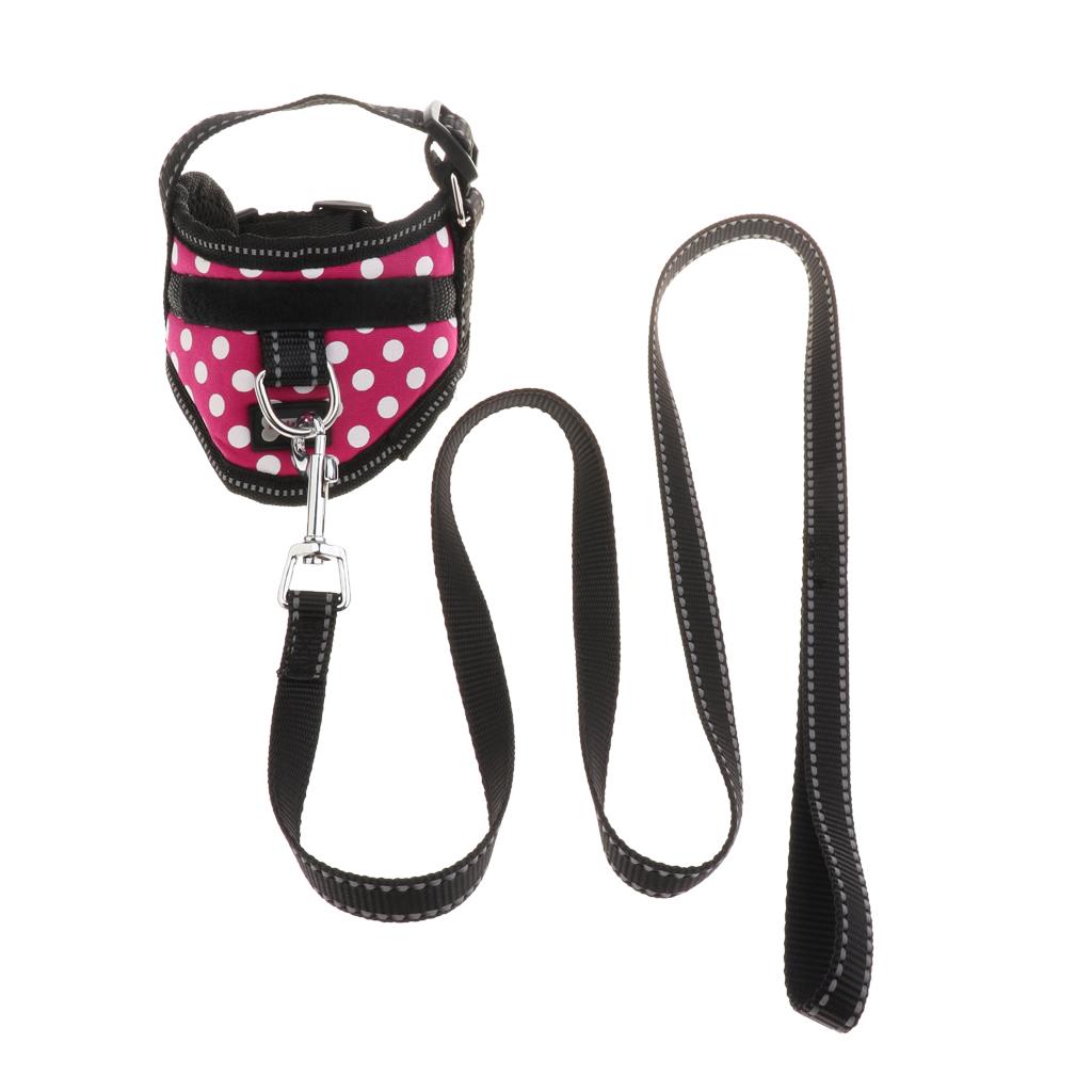 Adjustable Harness Walking Lead Leash Chest Strap For Pet Cat