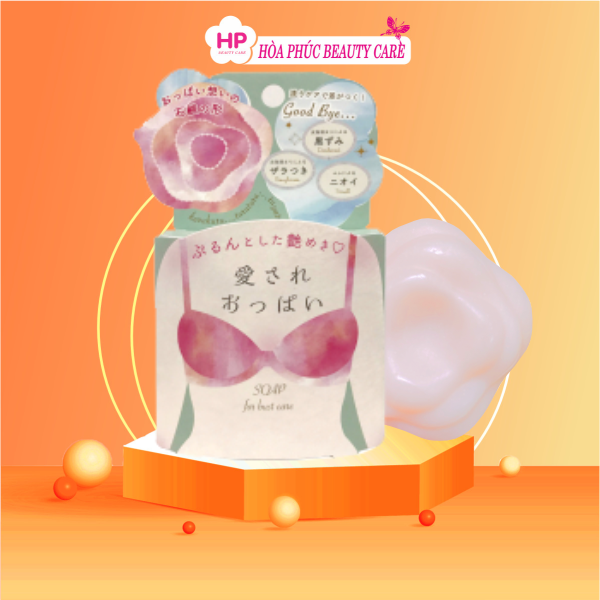 Xà Phòng Tắm Dành Cho Ngực Pelican Lovely Boob Care Soap (70G)
