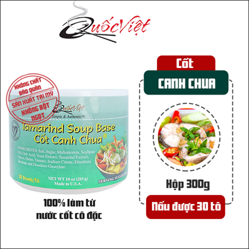 Gia vị cốt canh chua (Tamarind Soup Base) Cốt Quốc Việt 300g - Nhập khẩu USA