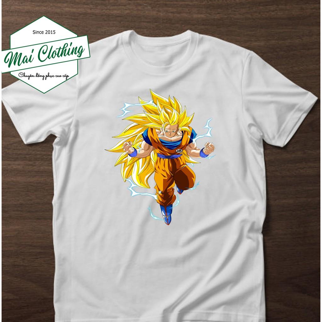 Áo Thun Dragon Ball Songoku Cực Đẹp | Áo Thun Goku Đẹp | Mai Clothing