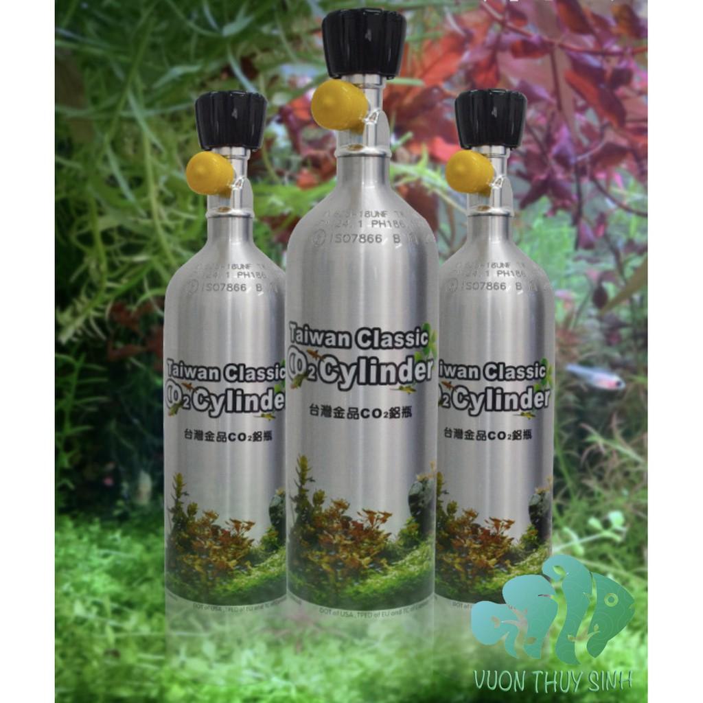 Bình CO2 nhôm TAIWAN 2L