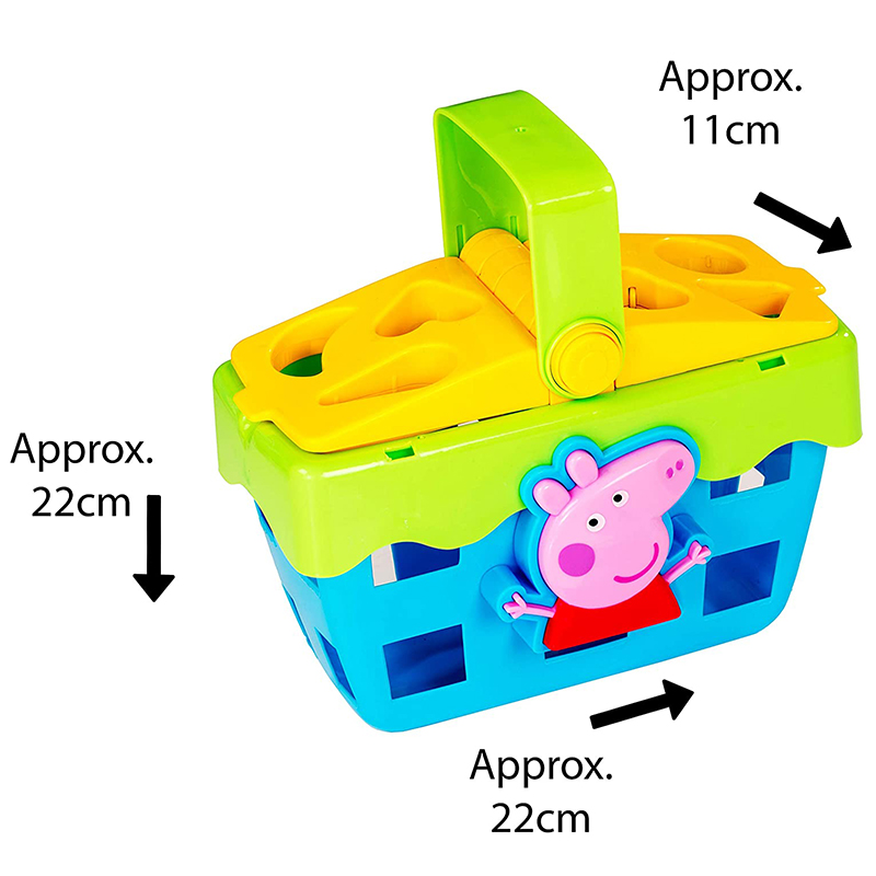 Đồ Chơi PEPPA PIG Chiếc Giỏ Thả Khối Của Peppa Pig 1684722INF