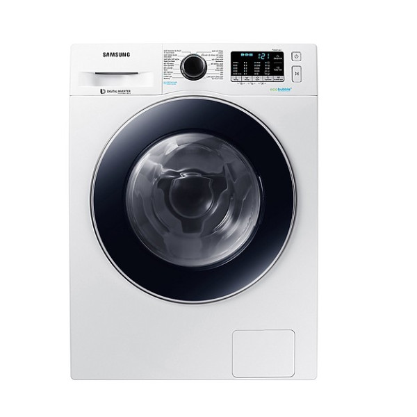 Máy Giặt Cửa Trước Samsung Inverter WW90J54E0BW/SV (9kg) - Hàng Chính Hãng + Tặng bình đun siêu tốc