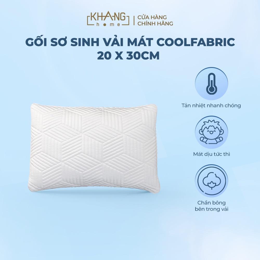 Gối Trẻ Em CoolFabric Khang Home-Công Nghệ Vải Mát Tản Nhiệt Nhanh, Mát Dịu Tức Thì