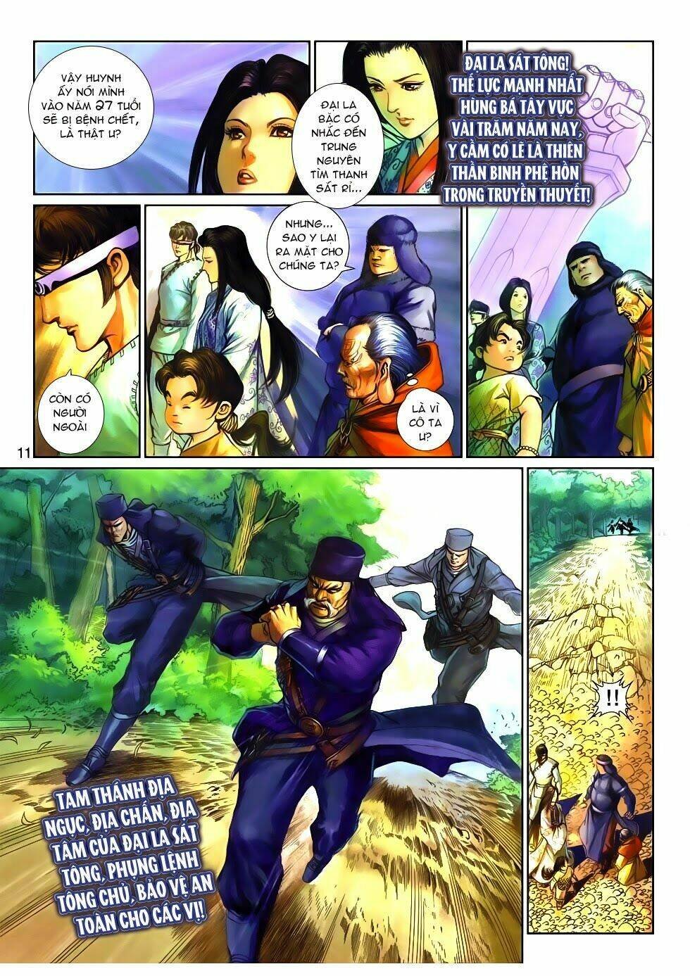 thần binh tiền truyện 4 - huyền thiên tà đế chapter 11 11