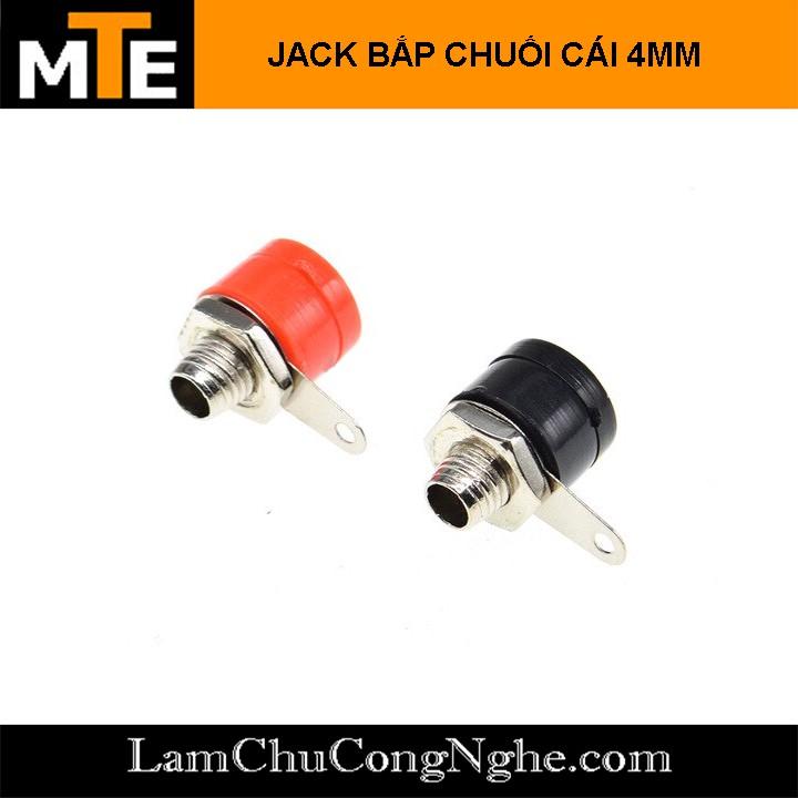 Cặp Jack bắp chuối 910MR 4mm Đực-Cái