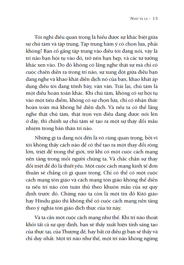 As One Is - Như Ta Là _FN