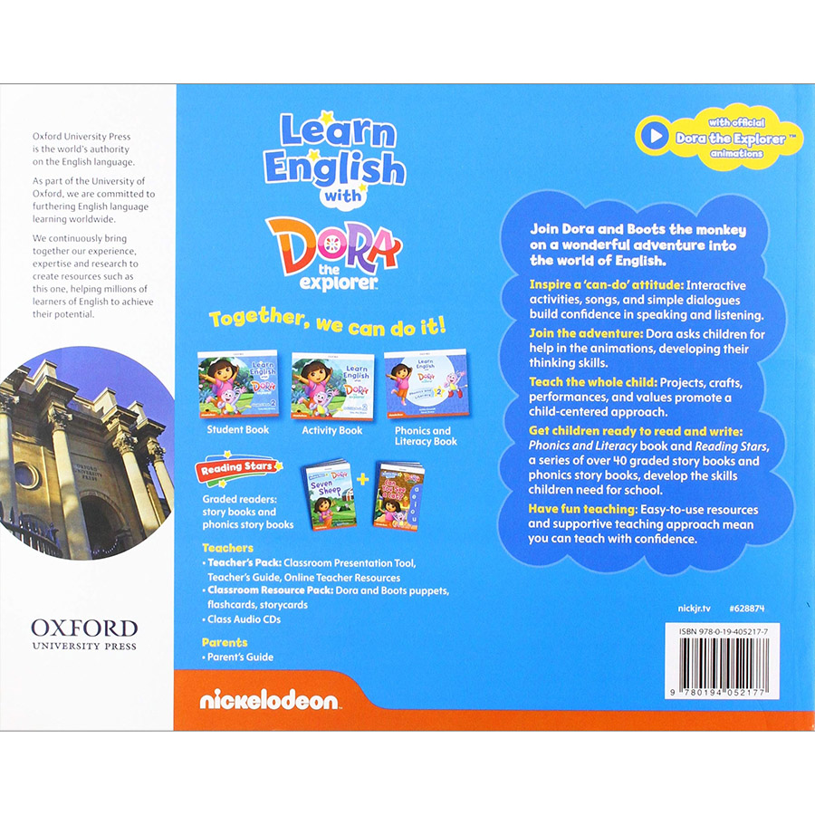 Learn English with Dora the Explorer 2 Student's Book