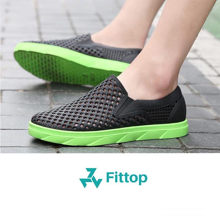 GIÀY NHỰA SLIP-ON NAM FITTOP GIAY-018-2