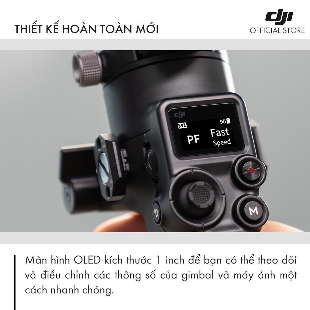 Tay cầm gimbal DJI Ronin RSC 2 chống rung máy ảnh