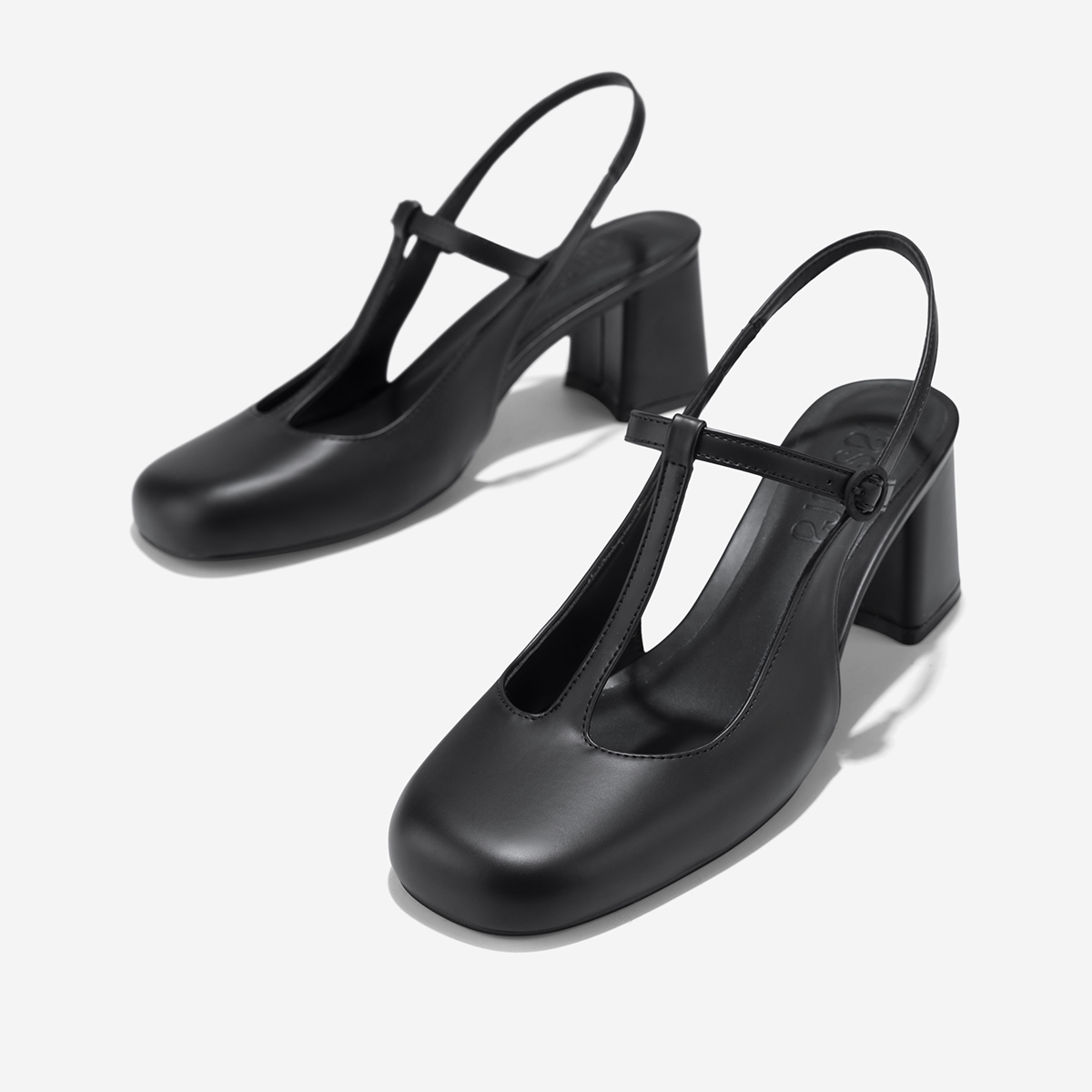 Vascara Giày Slingback T-Strap Cách Điệu - BMN 0676